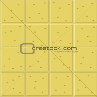 yellow ceramics seamless pattern