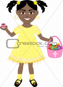 Easter Egg Girl