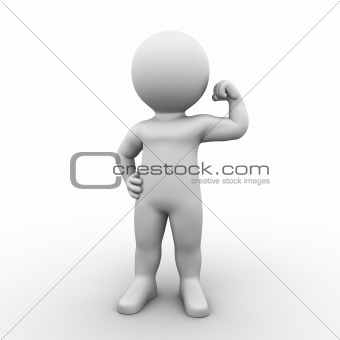 biceps posing - Bobby Series