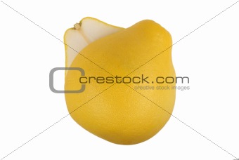 Cut and shifted fruit pomelo