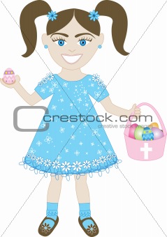 Easter Egg Girl 2