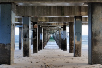 Under the Boardwalk