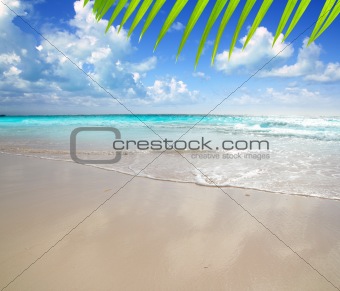 caribbean morning light beach wet sand reflection