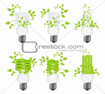 Set power saving lamps