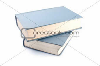  Book on white closeup