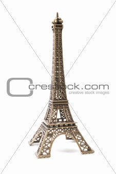 Small bronze copy of Eifel Tower