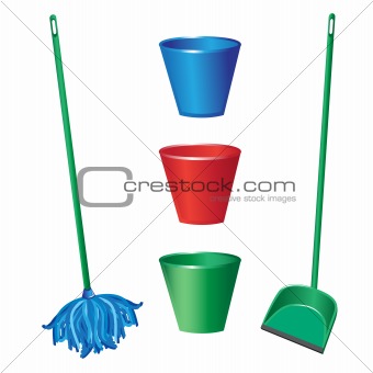 Floor cleaning objects