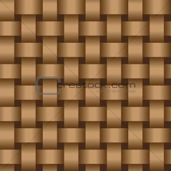 Interweaving brown tapes - texture vector eps8