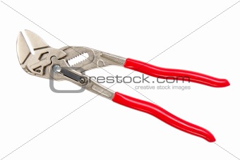 Manual bench tools, isolated on a white background