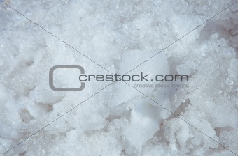 Texture of snow and ice