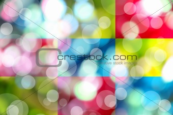 collection of bokeh background