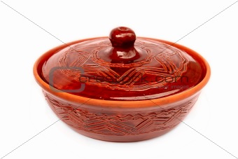 Clay annealed  bowl