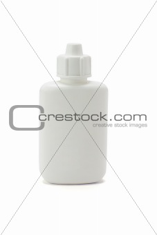 Plastic medicine container