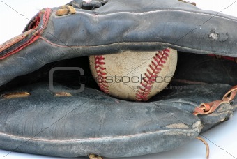 Old baseball Glove