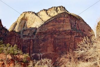 The Great White Throne Zion Canyon National Park Utah