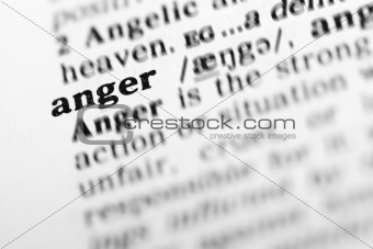 anger (the dictionary project)
