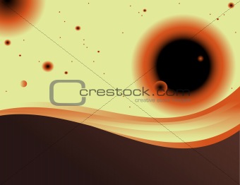 abstract background with erithrocytes