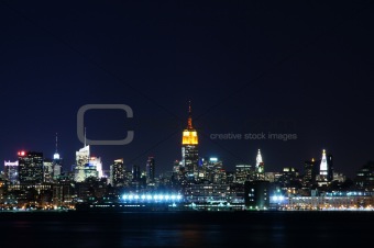 Manhattan view from Jersey city