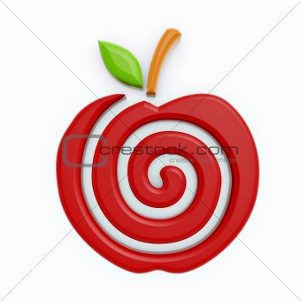 red apple symbol