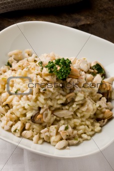 Risotto with Seafood