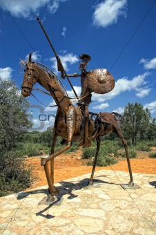 Statue of Don Quixote, la Mancha (Spain)