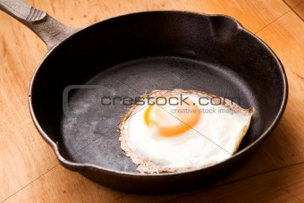 Egg in Frying Pan