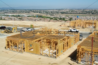 New Home Construction Site