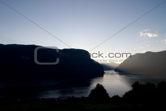 Evening Fjord View