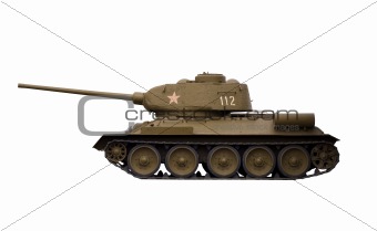 Soviet tank T-34-85