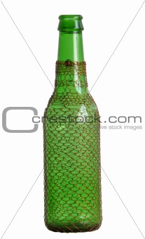One beer bottle