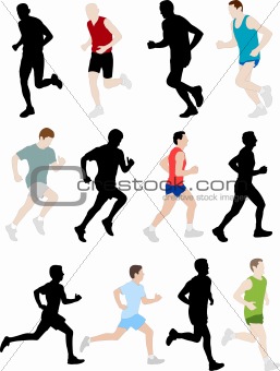 marathon	runners