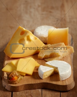 various types of cheese