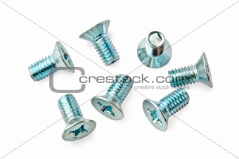 some galvanized bolts