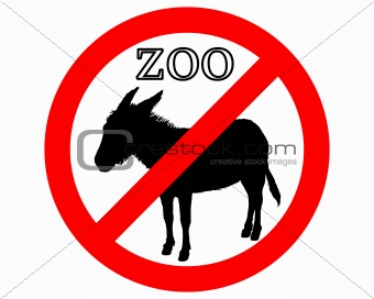 Donkey in zoo prohibited