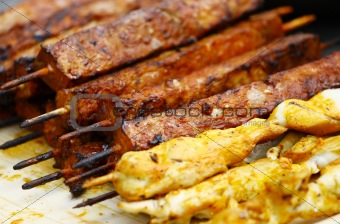Barbecue meat