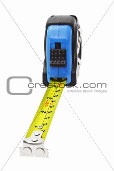Close up of measuring tape 