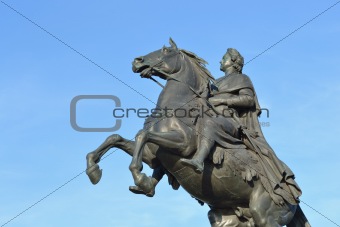 Bronze Horseman in St. Petersburg