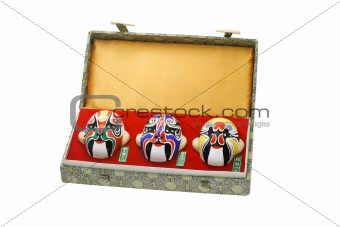 Chinese opera mask ornaments