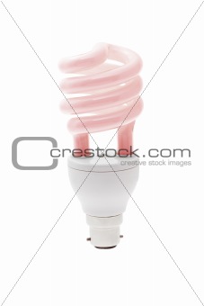 Warm energy saving light bulb