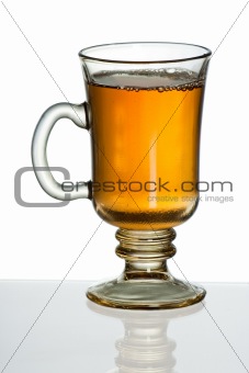 Transparent tea mug 
