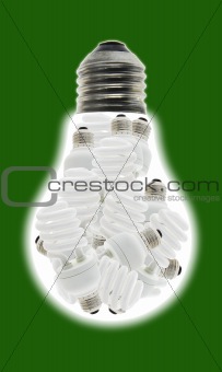 Energy saving light bulbs consume less power