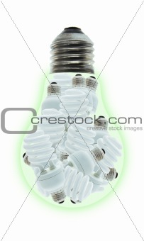 Energy saving light bulbs consume less power