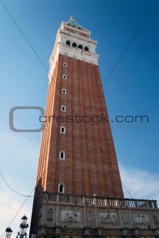 The Campanile di San Marco in Venice, Italy