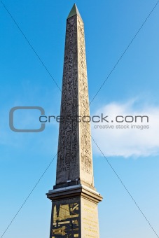 Egyptian Obelisk at the Place de la Concorde, Paris, France