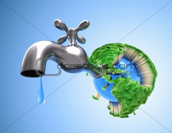 Drying the Planet Earth