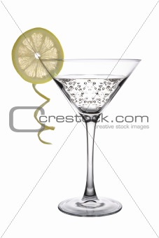 Martini with Lemon