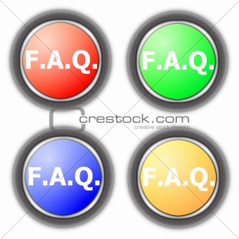 faq button collection