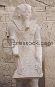 Statue at Karnak Temple in Luxor
