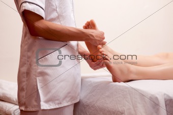 Professional Foot Massage Detail