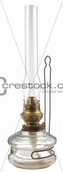 A kerosene lamp